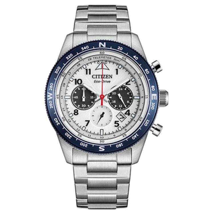 CITIZEN FUTURE FORCE Series Light Powered Quartz Movement Stainless Steel Strap Watch Men's Watches