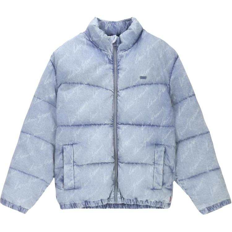 Levis Levis Down Jacket Men's Denim Blue