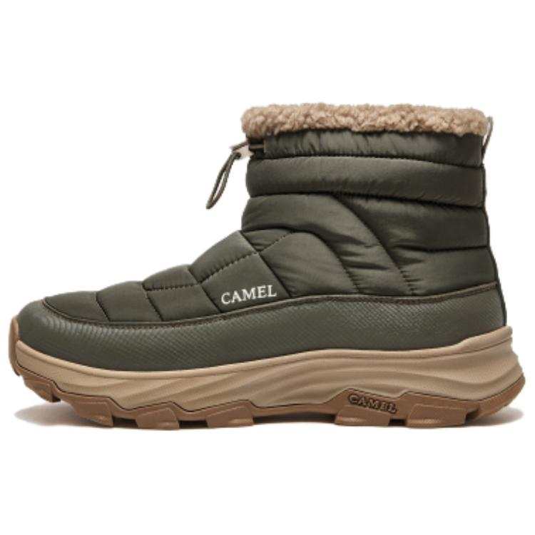CAMEL CAMEL Thermal Waterproof 13cm Snow Boots Men's