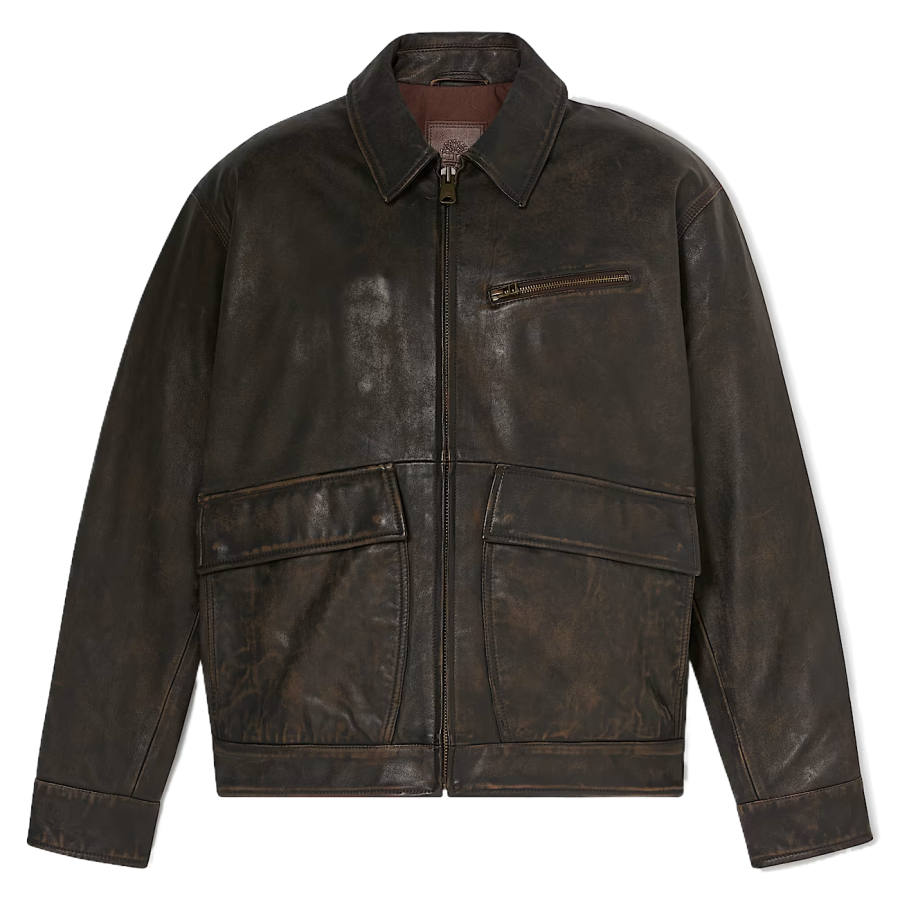 Timberland Jackets Men's Brown Lapel Moderate Other