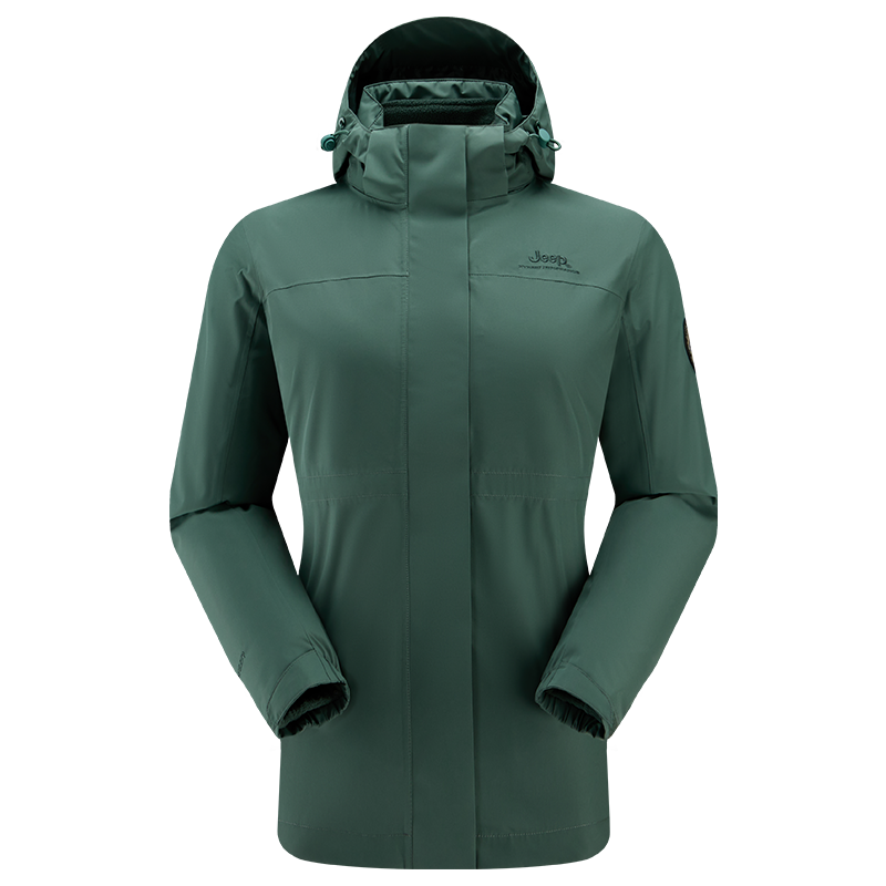 Jeep Waterproof, Windproof, Abrasion Resistant, Thermal, Water Repellent Windbreaker Jacket Unisex