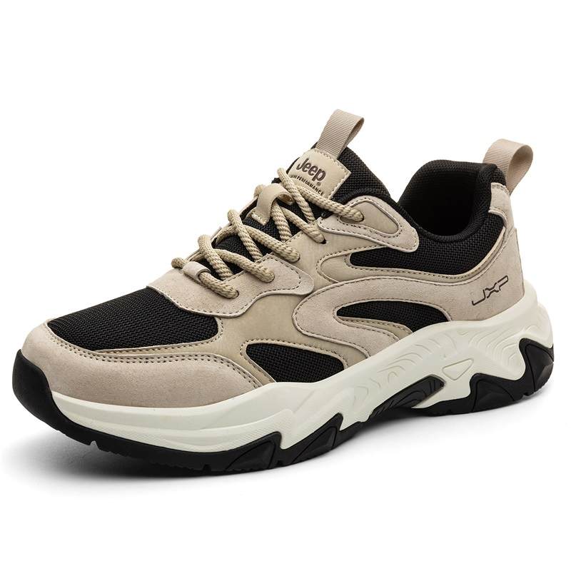 Jeep Fashion Sports Commute Cushioning Slip Resistant Abrasion Resistant Support Impact Resistant Low top Outdoor Shoes