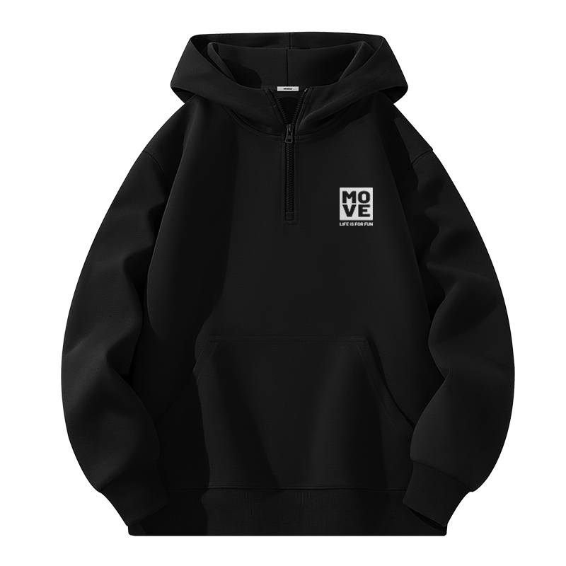 MINISO Sweatshirts Unisex Hooded Moderate Heavyweight