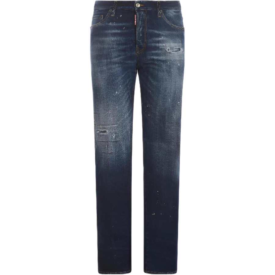 DSQUARED 2 DSQUARED 2 Paint Splash Detailed Distressed Jeans