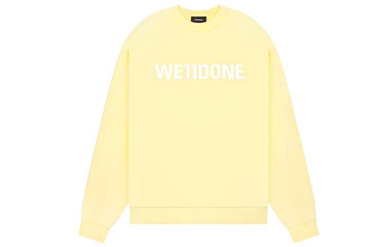 WE11DONE WE11DONE Sweatshirt Unisex Yellow