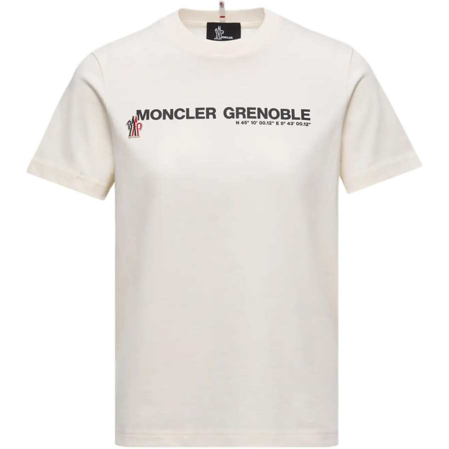 Moncler Grenoble Logo Printed Crewneck T Shirt