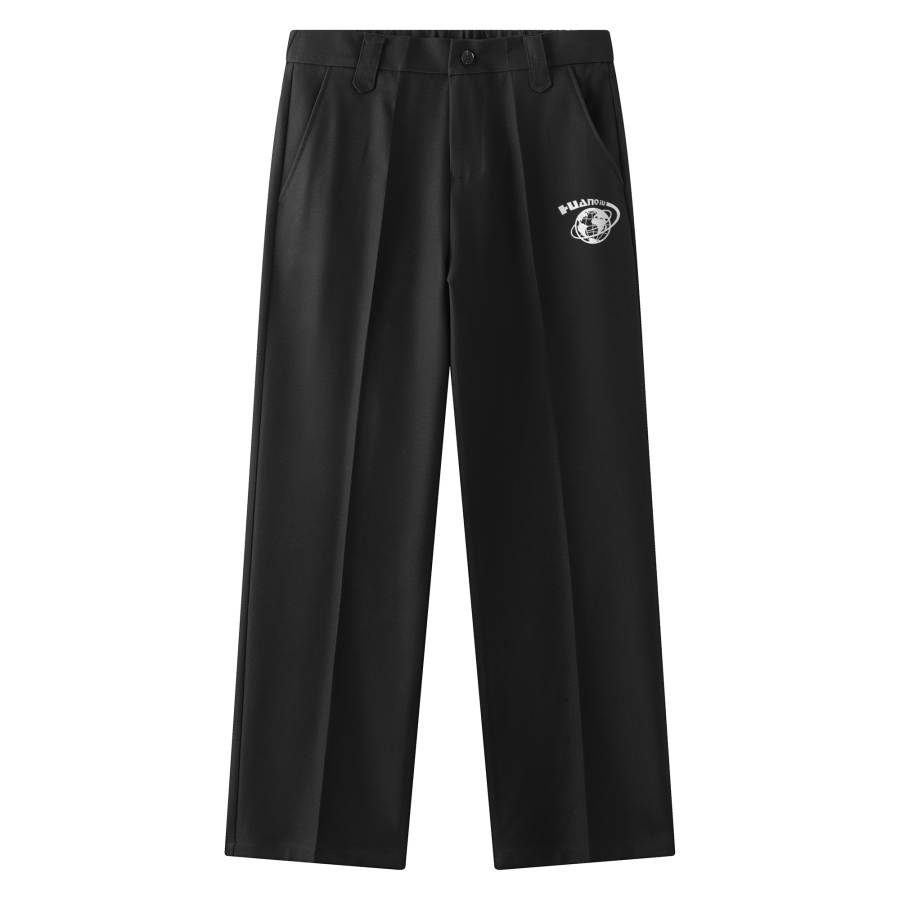 HUANQIU Suit Pants Unisex Moderate