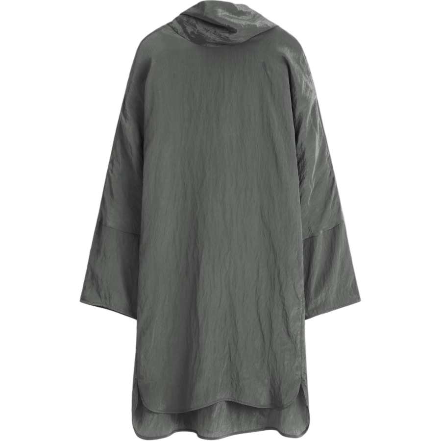 COS Long Sleeved Dresses Women's Gray Turtleneck Moderate Short