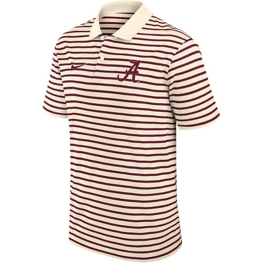 Nike Nike Alabama Striped Men's Nike Dri-FIT College Polo