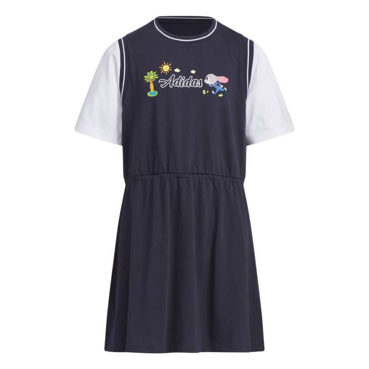 Adidas Adidas Zootopia Collaboration Casual Short Skirts Women's Ink Blue