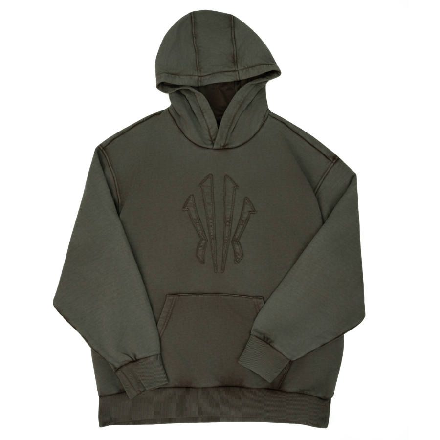 ANTA Sweatshirts Unisex Chestnut Umber Hooded Moderate
