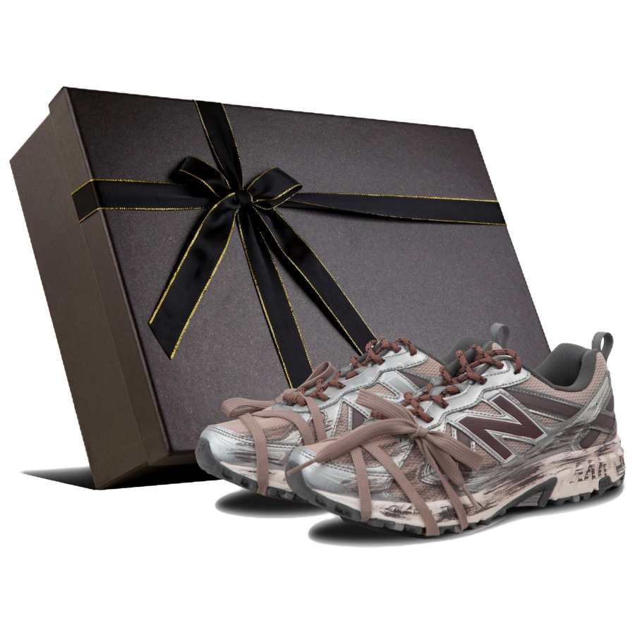 New Balance New Balance NB 410 V5 Cushioning, Wear Resistant Low top Running Shoes Unisex Silver Brown