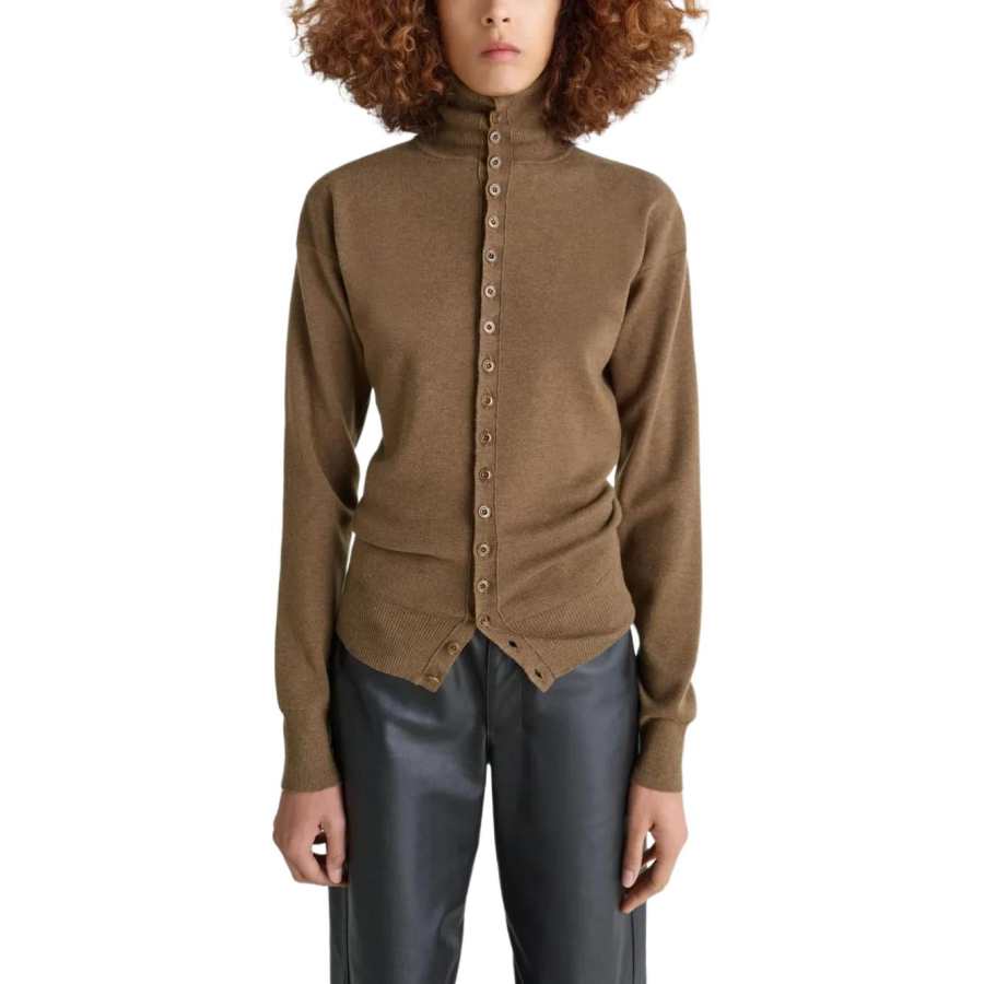 Lemaire Lemaire Turtleneck Buttoned Cardigan
