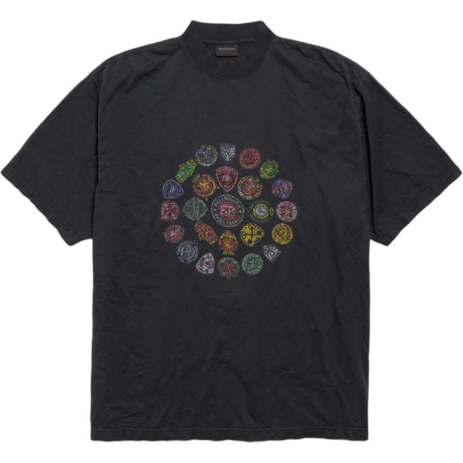 Balenciaga printed crew-neck T-shirt