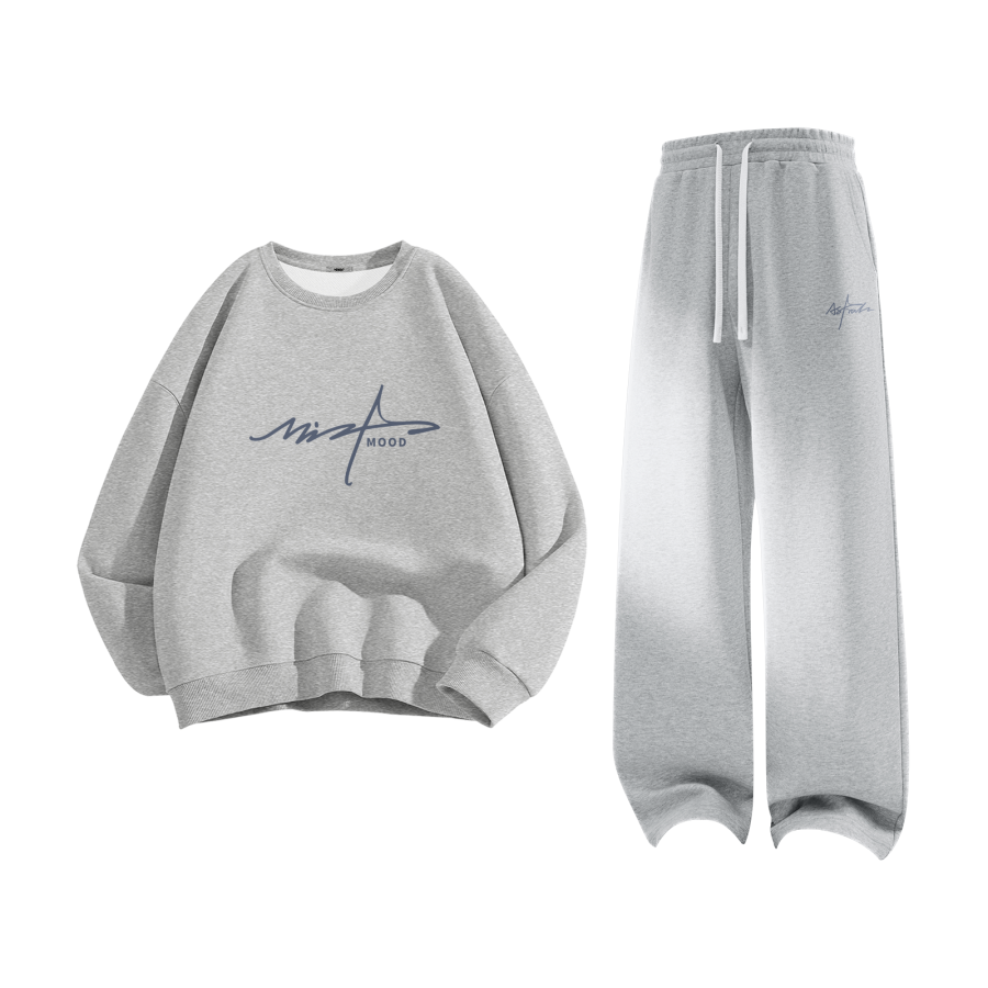 MINISO MINISO Sweatshirt Sets Unisex Crew Neck Moderate