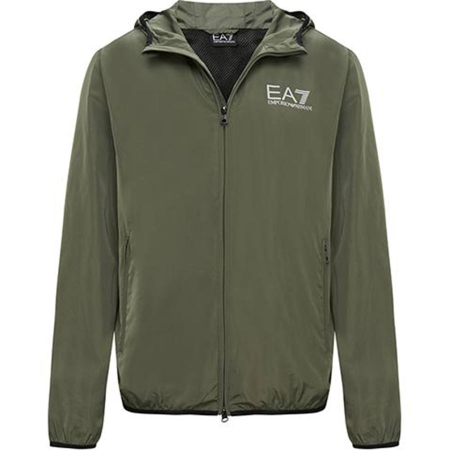 EMPORIO ARMANI EA7 SS24 Jackets & Coats Men's Army Green