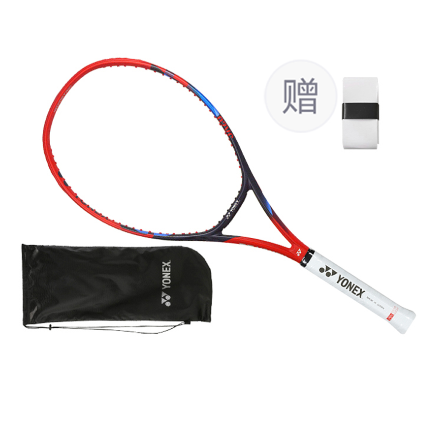 YONEX VCORE 07 98L 285g Racket Weight 98 Square Inch Head Size Dark Red Unisex Full Carbon Tennis Rackets