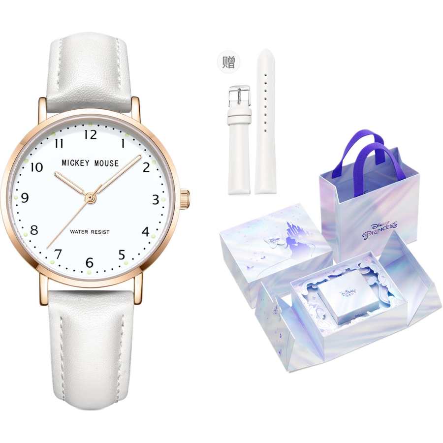 Disney Quartz Movement Women's Watch White Dial