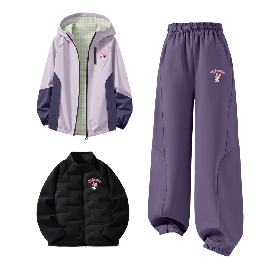 Disney Kids Casual Sportswear Hooded Moderate