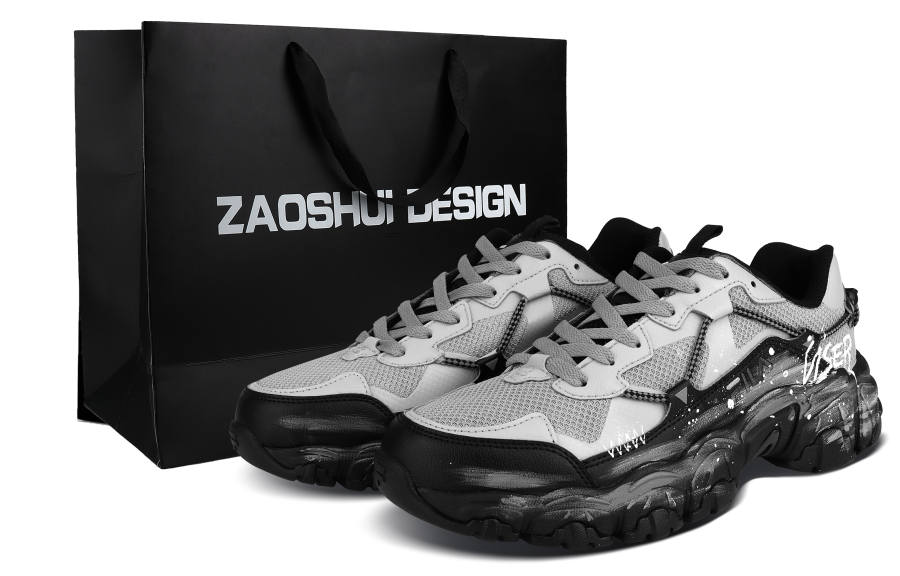 FILA Fluid Cat Paw, New Era, Shopping Bag Low top Casual Shoes Unisex Gray