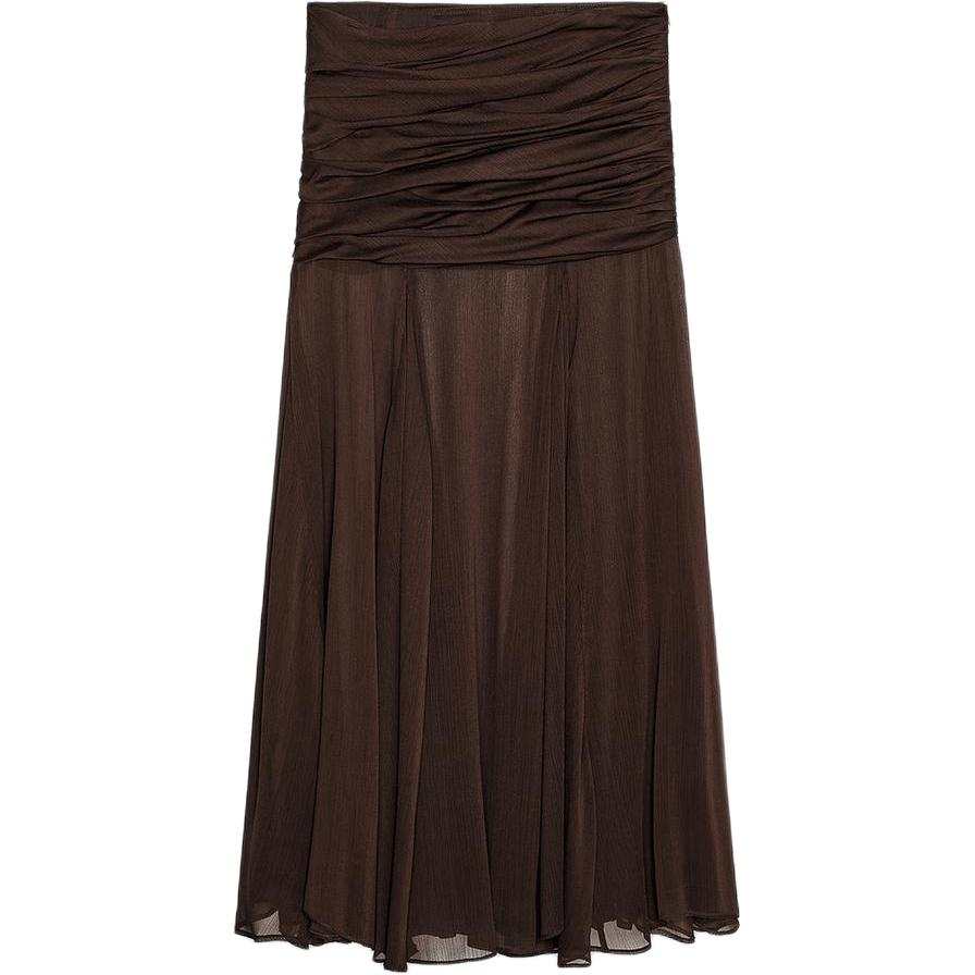ZARA ZW Casual Long Skirt Women's