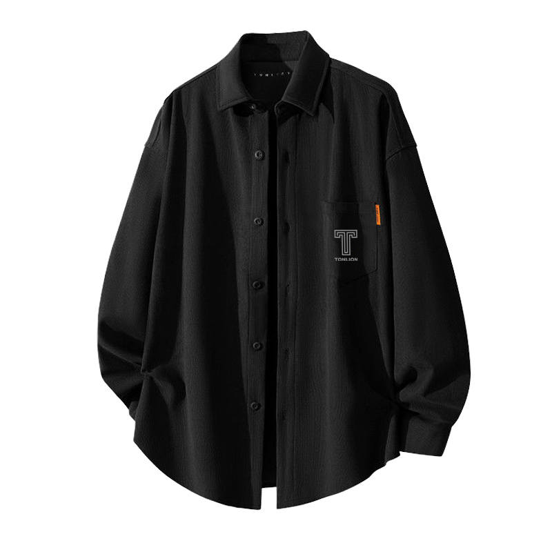 Tonlion Shirts Unisex Lapel Moderate Other