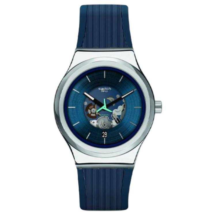 SWATCH SWATCH Men 42mm Blue Watch YIS430