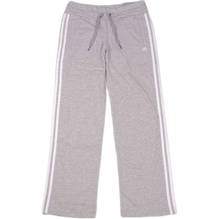 Adidas Adidas Casual Pants Women's Gray Moderate Straight Fit Pants