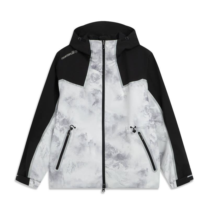 Li-Ning Li Ning Outdoor CF Tracing Trench Coat Women's Snow Ridge Ink Trace
