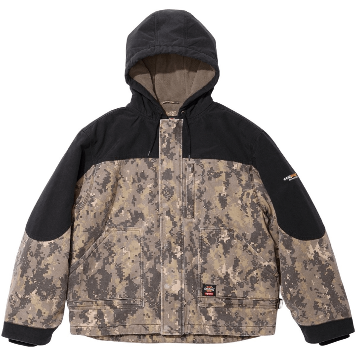 Supreme Supreme x Dickies® hooded work jacket