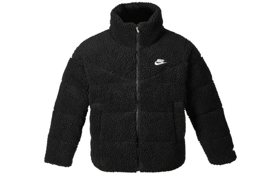 Nike Nike Velvet Jackets Women's Black Hooded Moderate