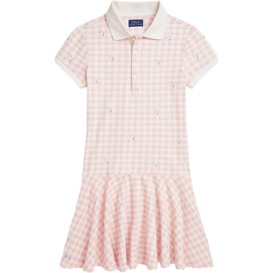 Polo Ralph Lauren Kids Dresses Lapel Moderate Mid Length