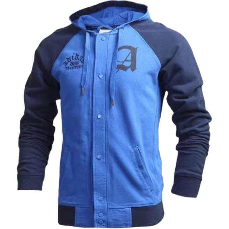 Adidas Neo Jackets Men's Blue Hooded Moderate Other