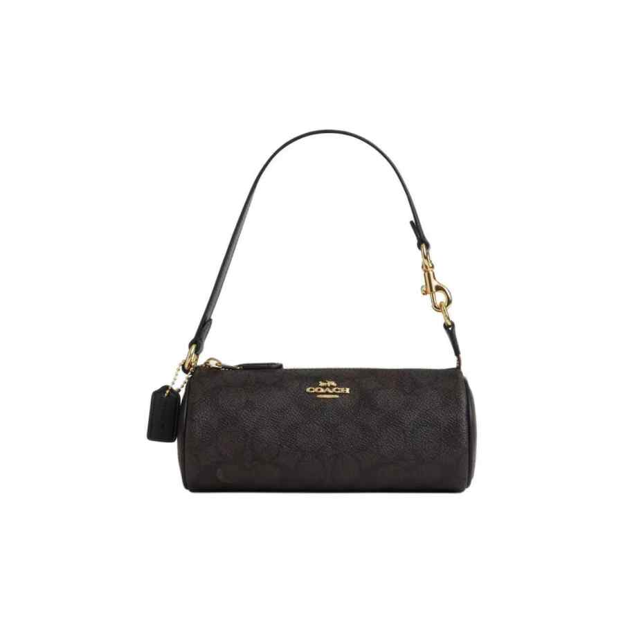 COACH Nolita PVC Twilight Poetry, Hand Drawn Handbag Small Women's Black
