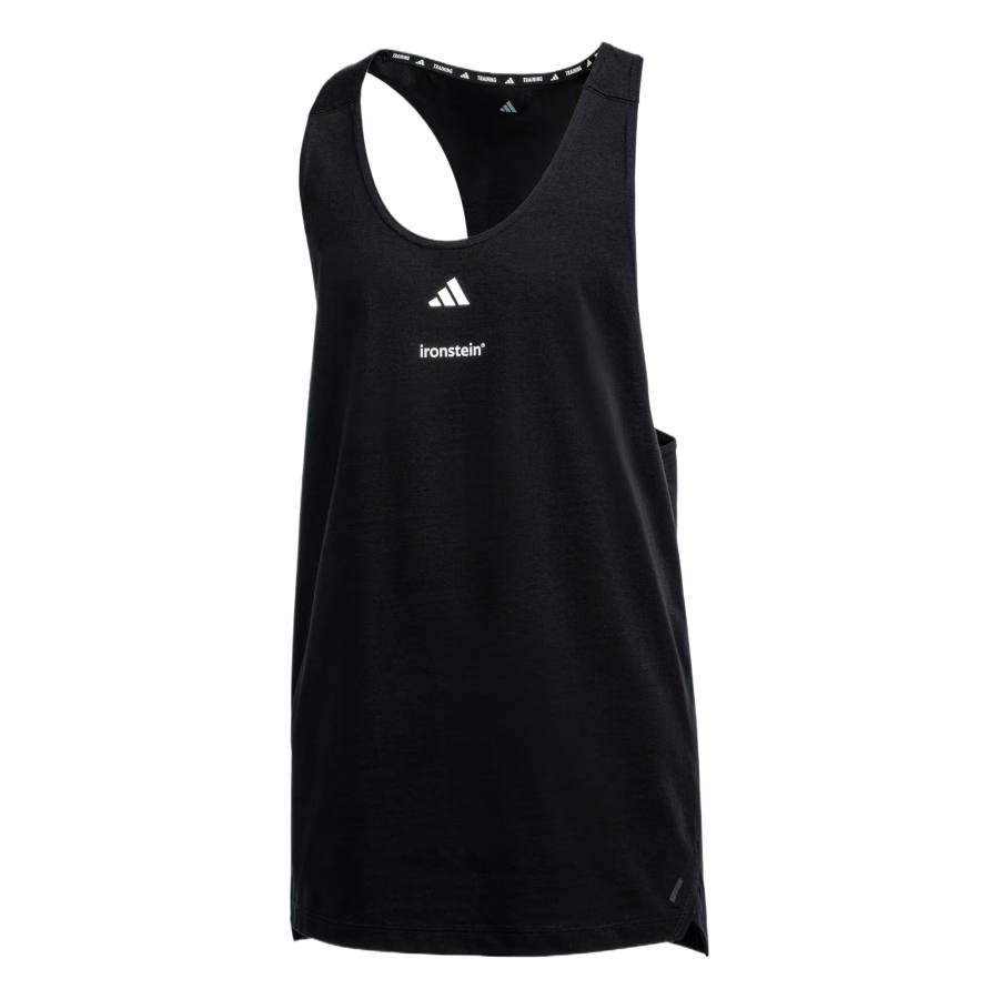 Adidas Adidas Tank Tops Men's Black Crew Neck Moderate Straight Fit