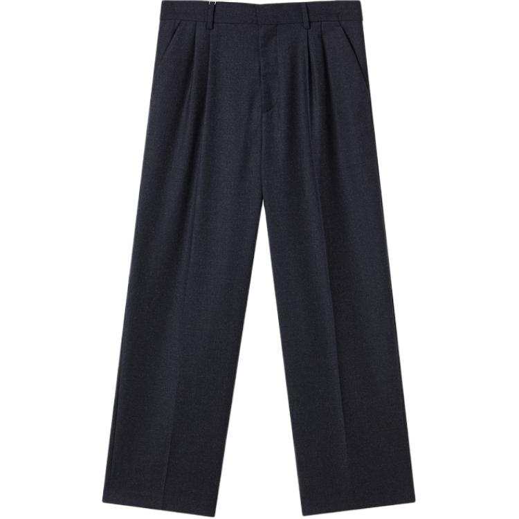 LACOSTE Casual Pants Men's 725/Deep Dusty Blue Moderate Straight Fit Pants