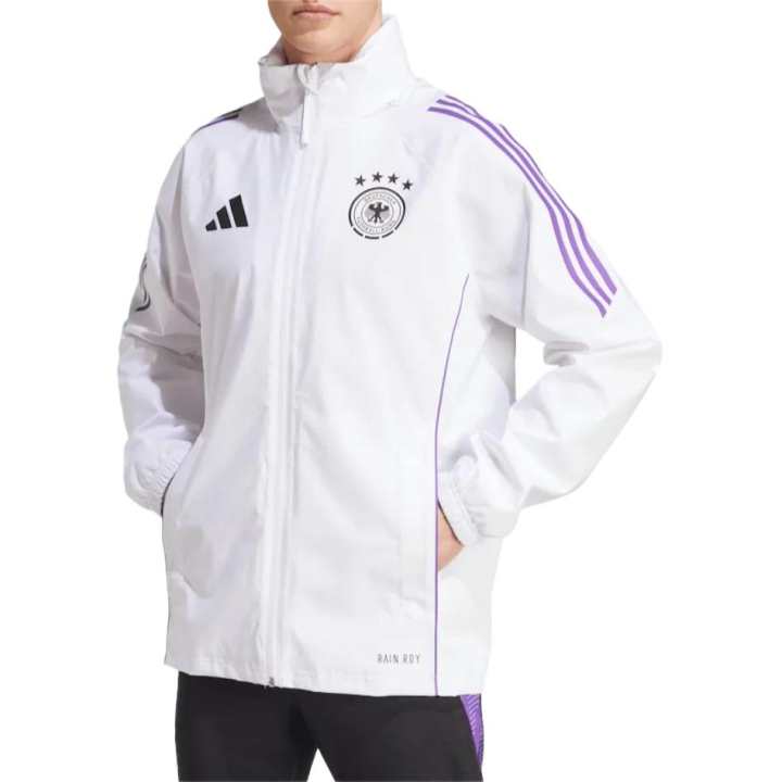 Adidas Adidas Jackets Men's White Stand Collar Moderate Other