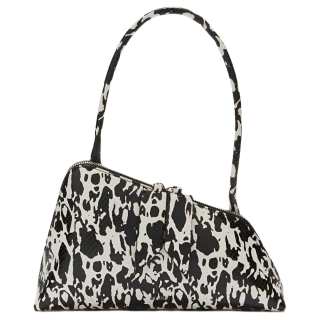 The Attico Calfskin Handbag, Shoulder Bag Women's White & Black