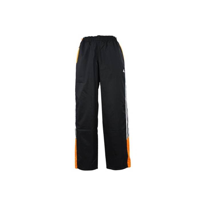 Adidas Adidas Casual Pants Men's Black Moderate Straight Fit Pants
