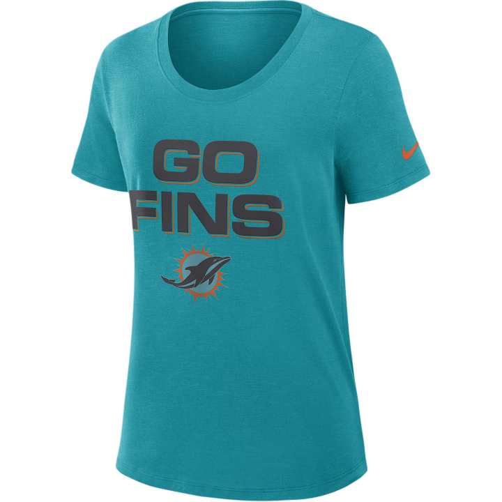 Nike Nike Miami Dolphins Rivalries Collection Slub Women's Nike Dri-FIT Nfl T-Shirt