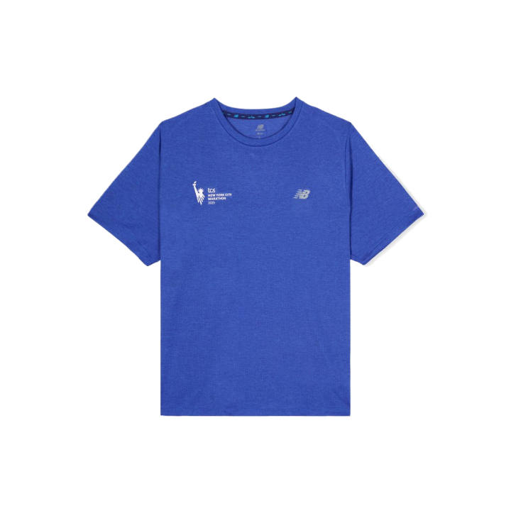 New Balance New Balance T Shirts Men's Blue Crew Neck