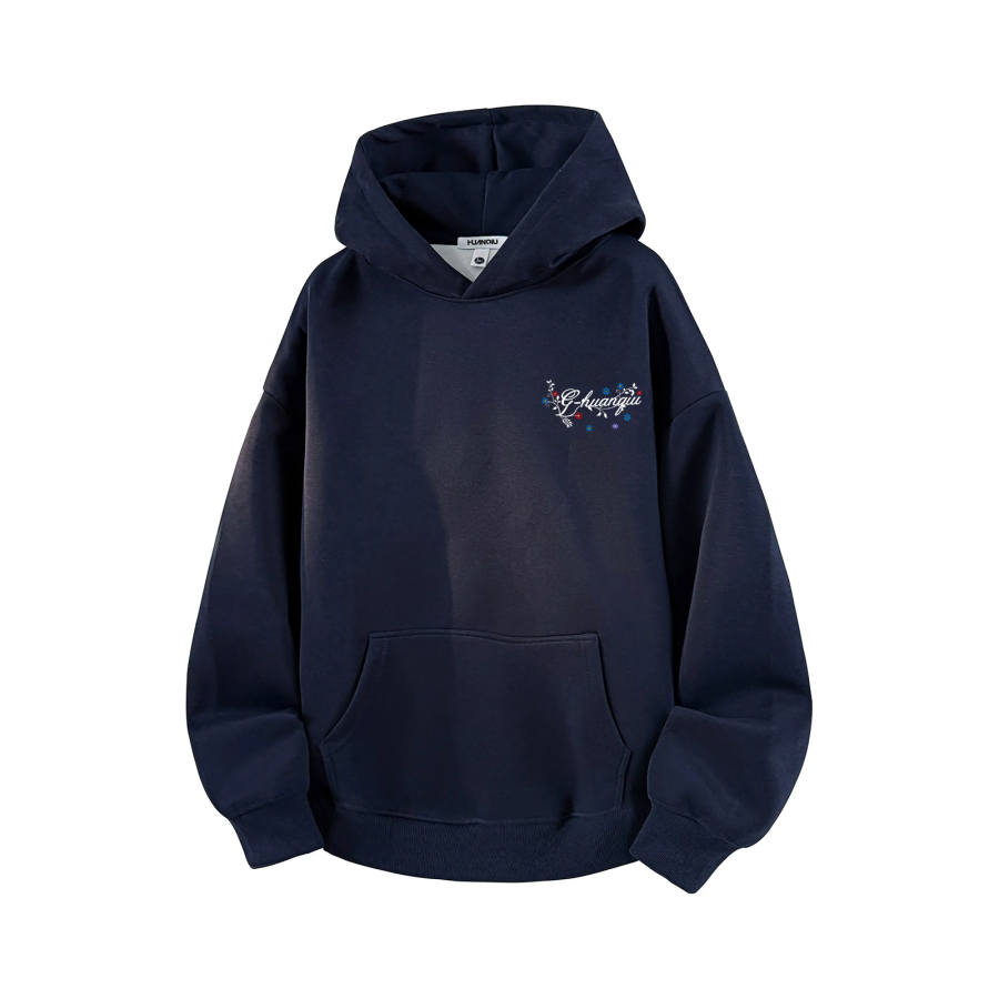 HUANQIU Sweatshirts Unisex Hooded Moderate Heavyweight