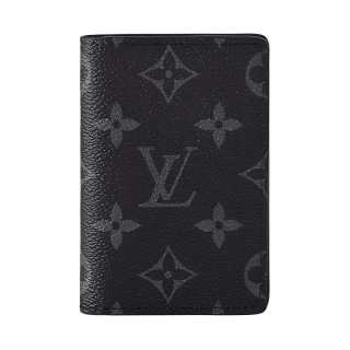 LOUIS VUITTON Organizer Pocket 5 Interior Pockets Monogram Eclipse Black/Grey