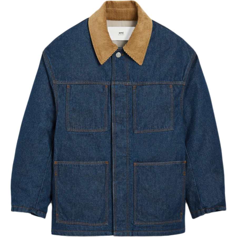 AMIPARIS Amiparis Paris Padded Denim Worker Jacket