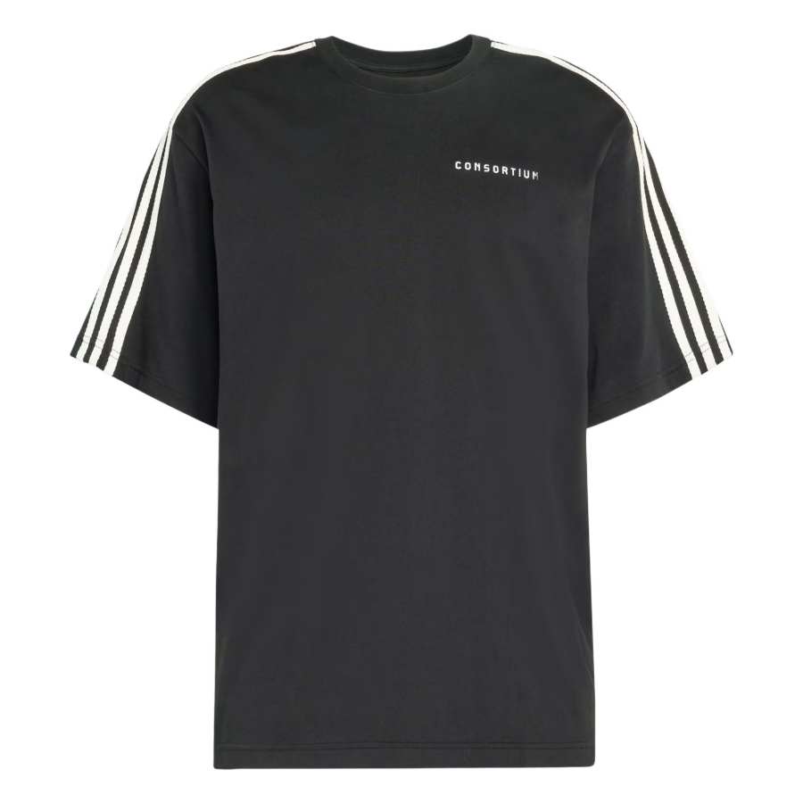 Adidas Originals Consortium three-stripe T-shirt