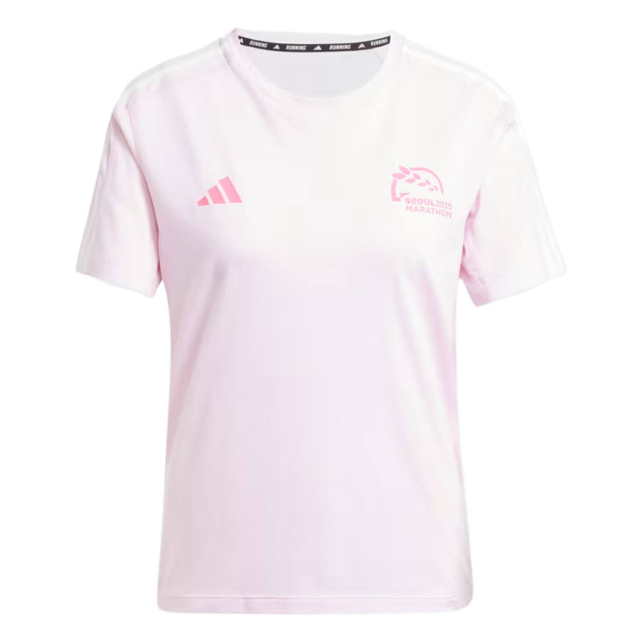 Adidas Adidas Running T Shirts Women's Pink Moderate