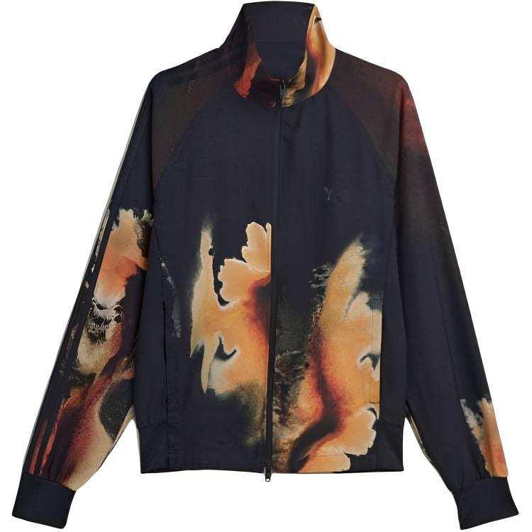 Y-3 Y-3 Pattern-Printed Zipped Sweatshirt