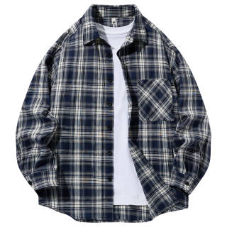 Menblero Shirts Unisex Pointed Collar Moderate Other