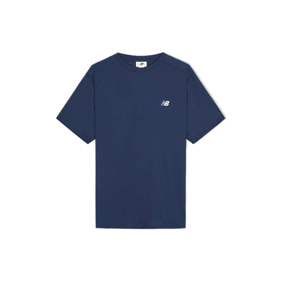 New Balance New Balance T Shirts Men's Marine Blue Crew Neck
