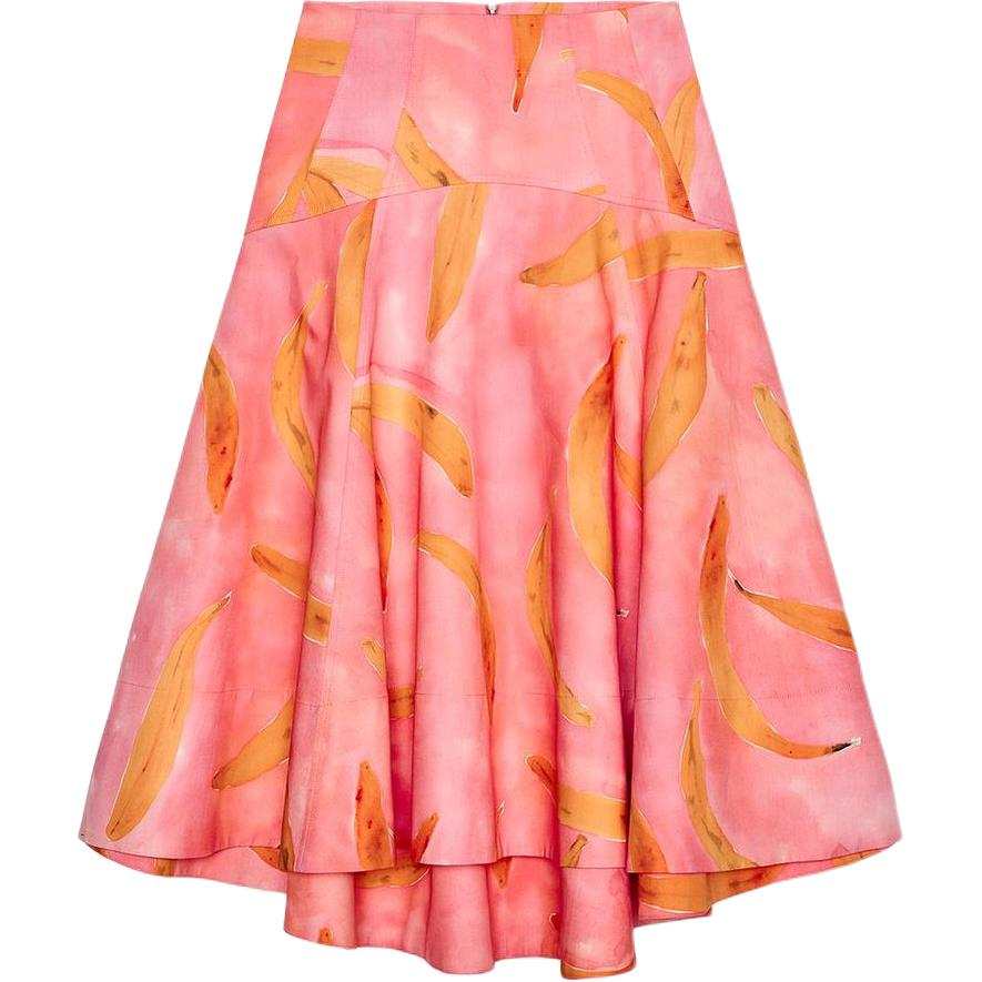 ZARA ZW Casual Long Skirt Women's